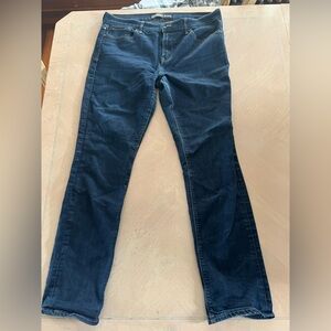 Express Skinny Jeans in Dark Blue Denim